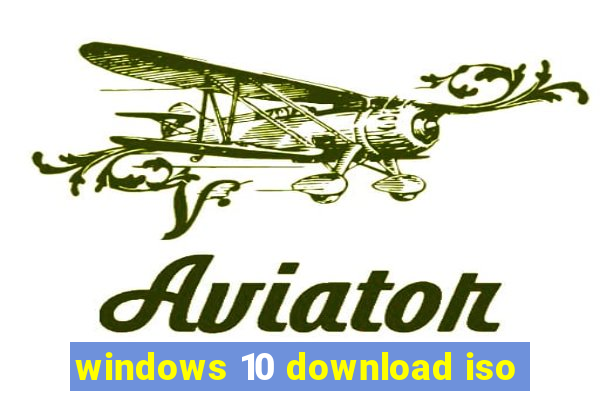 windows 10 download iso